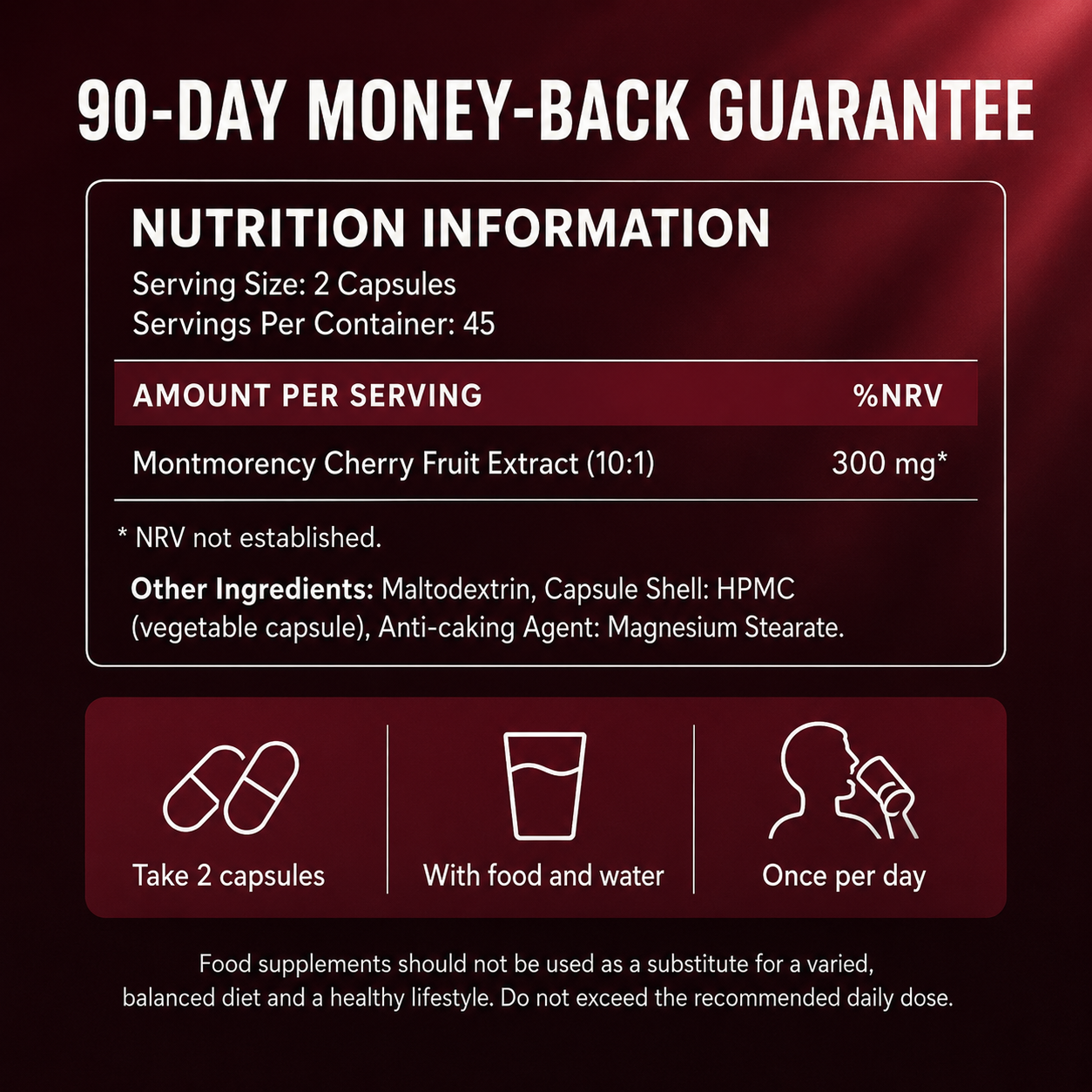 Montmorency Cherry Superfruit Capsules