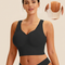 Plus Size Back Smoothing Seamless Push Up Jelly Bra